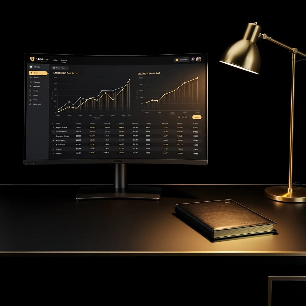 CPA & Accounting — editorial visual context